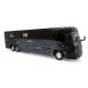 MCI J4500 Motorcoach Bus - Assembled -- MCI 90th Anniversary (black, gray, white), HO Iconic Replicas 870465