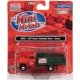 1957 Chevy Stakebed Truck - Assembled -- Texaco (Cardinal Red, green white Marfak Sign), HO Classic Metal Works 30661