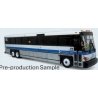 MCI D4500 Motorcoach Bus - Assembled -- New York City, 1/50 Iconic Replicas 500538