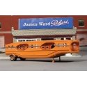 1940s Mechanical Handling Systems MHS Auto Carrier Trailer - Resin Kit -- Unpainted, HO, SYLVAN SCALE MODELS T025
