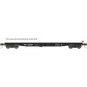 53`-6` General Service Welded Fish Belly Flatcar - Ready to Run -- Western Pacific (black), N, Wheels of Time 50193