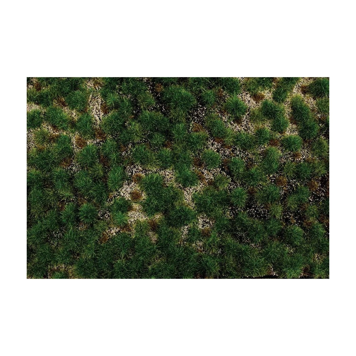 Tufted Grass Sheet/Mat - SceneScapes(R) -- Western Range 3/16′ .5cm Tall Fibers, 11-3/4 x 7-1/2′ 29.8 x 19.1cm Shee, ALL Bac