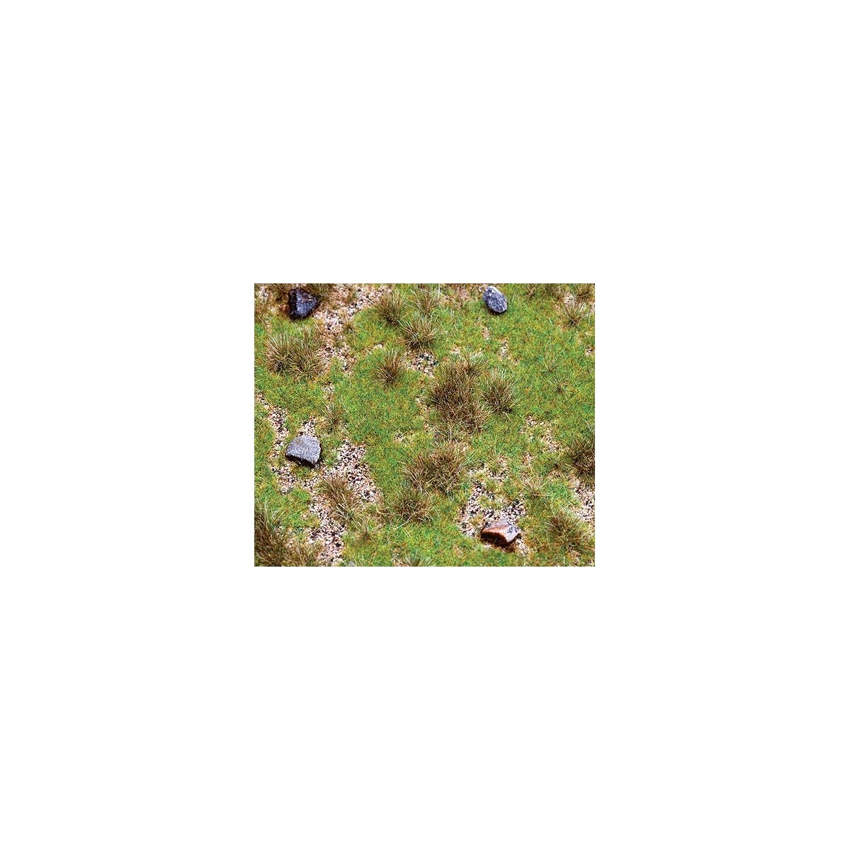 Premium Countryside Segment -- Meadow with Boulders 8-1/4 x 5-7/8 x 3/8′ 21 x 14.8 x 1cm, ALL Faller Gmbh 180476