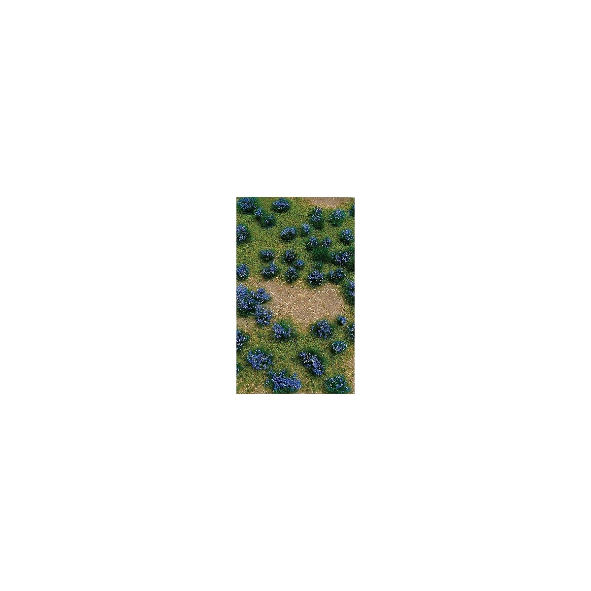 Flowering Meadow Mat - 5 x 7′ 12.7 x 17.8cm Sheet -- Purple, ALL JTT Miniature Tree 95606
