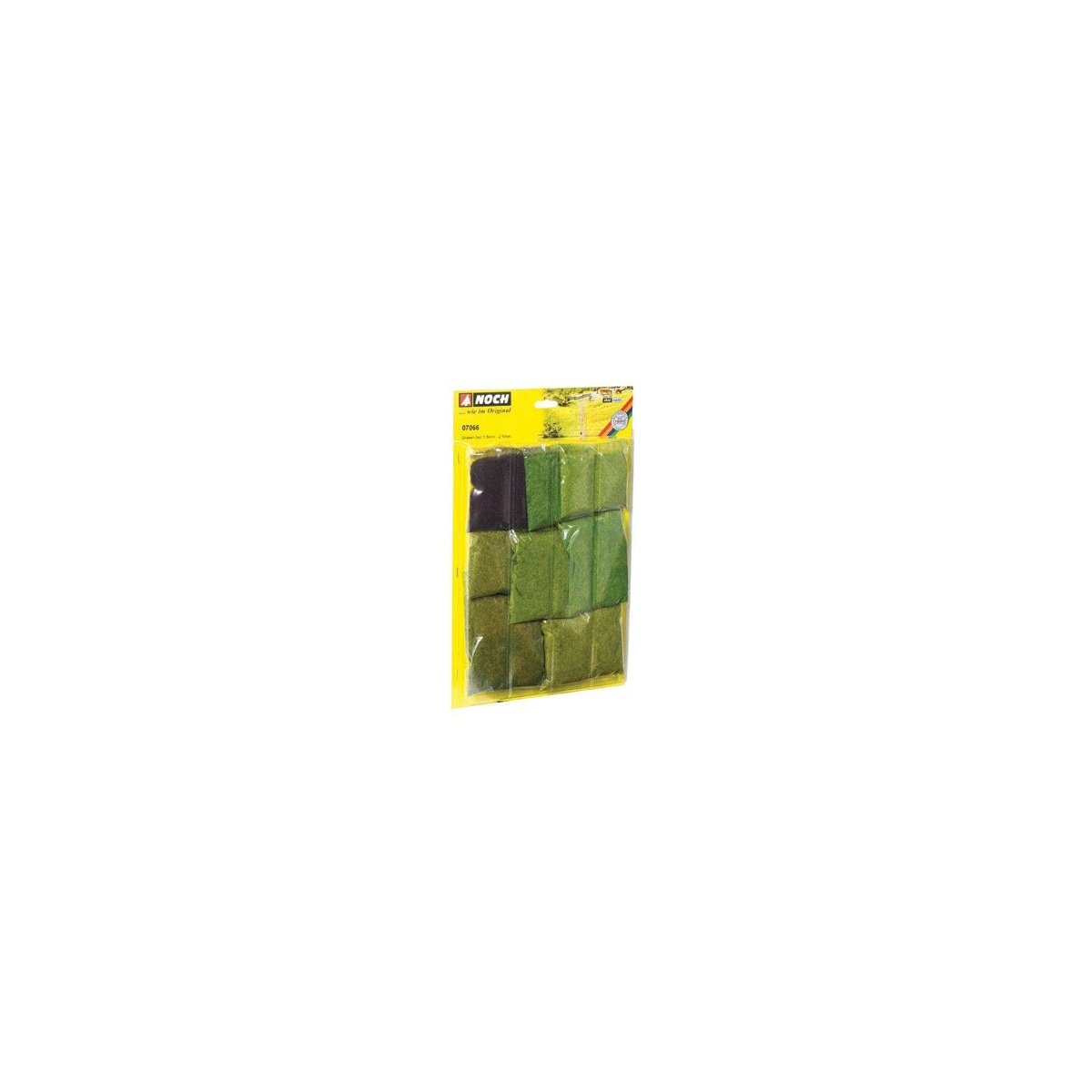 Grass Fiber Assortment -- Short - 1/16 & 3/32′ .16 & .24cm Long, ALL Noch Gmbh & Co 7066