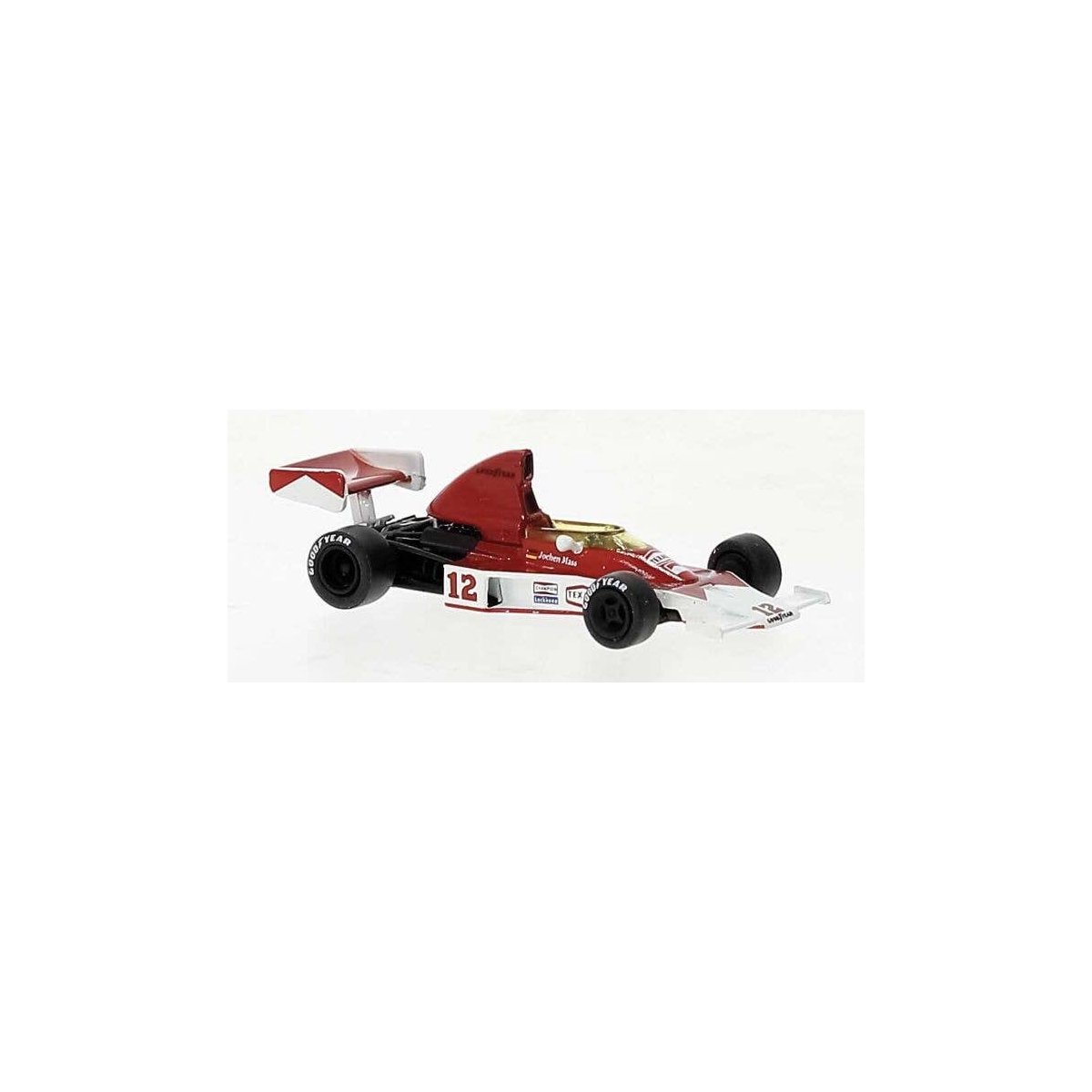 1975 McLaren M23D - Assembled -- Jochen Mass 12 (red, white), HO, Brekina Automodelle 22951