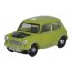 Austin Mini - Assembled -- Lime Green, N, Oxford Diecast NMN005