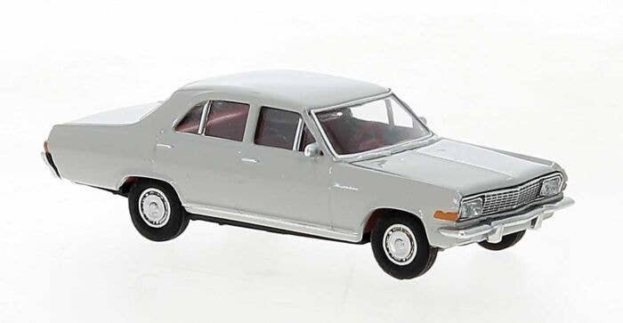 1964 Opel Kapitan A Sedan - Assembled -- Gray, HO, Brekina Automodelle 20758