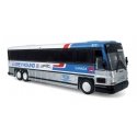 MCI D4000 Coach - Assembled -- Greyhound Canda 977 (white, blue, red, black, silver), HO, Iconic Replicas 870481