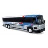 MCI D4000 Coach - Assembled -- Greyhound Canda 977 (white, blue, red, black, silver), HO, Iconic Replicas 870481