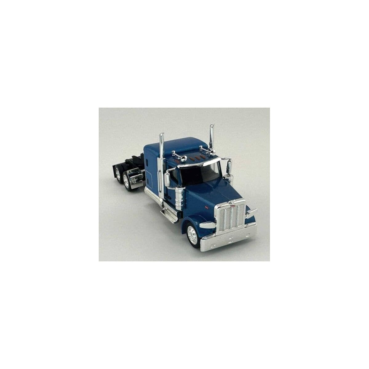 Peterbilt 589 72′ Sleeper-Cab Semi Tractor - Assembled -- Metallic Blue, HO, HO Logistics Replicas 589064