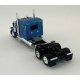 Peterbilt 589 72′ Sleeper-Cab Semi Tractor - Assembled -- Metallic Blue, HO, HO Logistics Replicas 589064