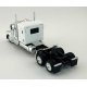 Peterbilt 589 72′ Sleeper-Cab Semi Tractor - Assembled -- White, HO, HO Logistics Replicas 589074