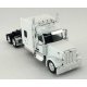 Peterbilt 589 Stand-Up Sleeper-Cab Semi Tractor - Assembled -- White, HO, HO Logistics Replicas 589075