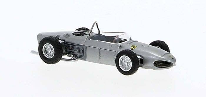 1961 Ferrari F 156 - Assembled -- Presentation Car (gray, Italian Lettering), HO, Brekina Automodelle 22997