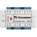 Multi-Protocol Switching (Relay Control) Decoder -- Contains 4 Relays, Works w, All Scales, Viessmann Modellspielwaren 5285