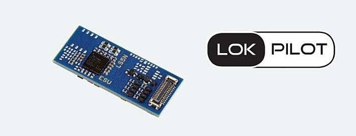 LokSound 5 Nano DCC Control Only Decoder -- E24 Interface, N, LokSound By ESU 59925