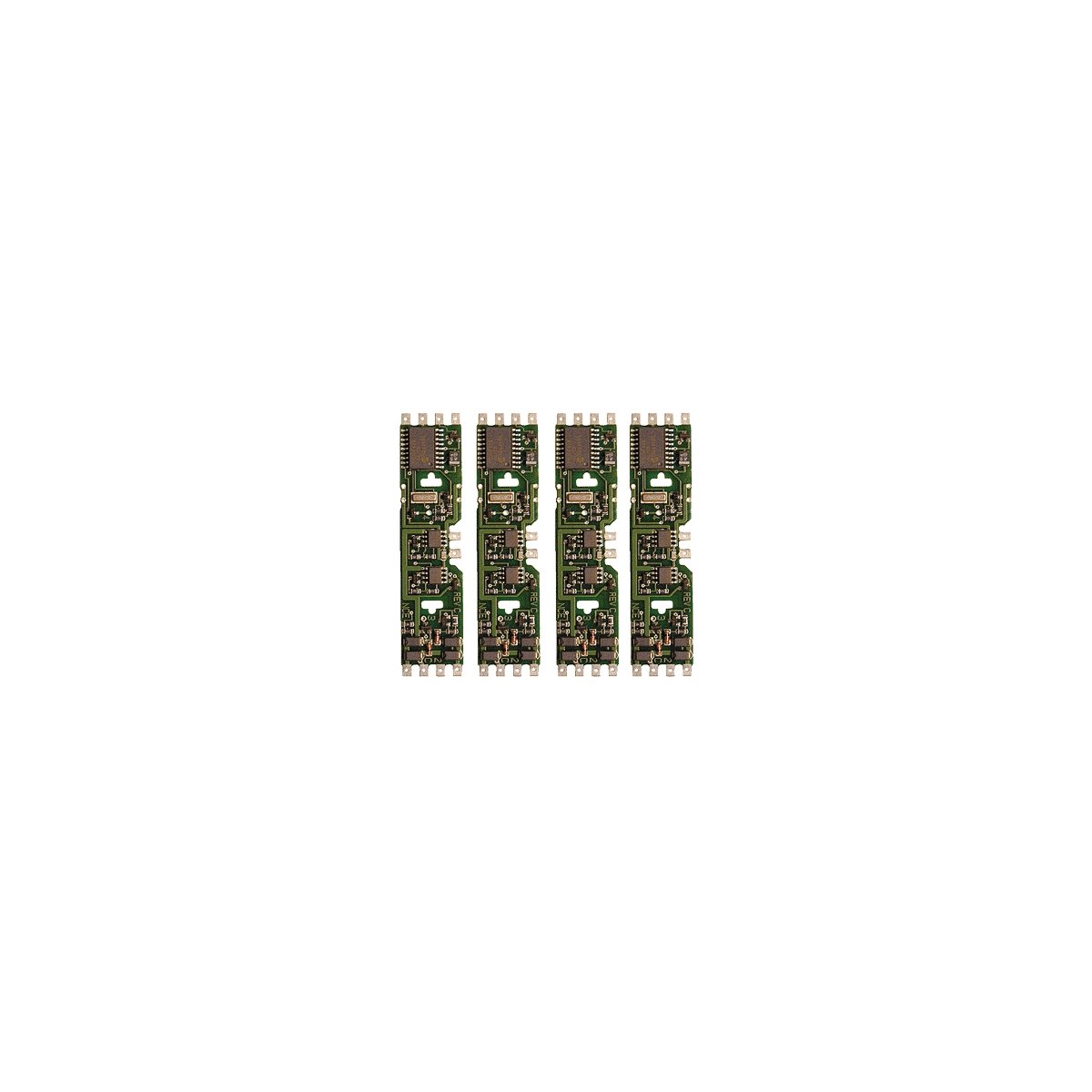 DA-SR DCC Control Decoder 4-Pack 1.3 Amp - Silent Running(TM) -- For Kato Drive & Athearn Genesis, HO, NCE Corporation 107