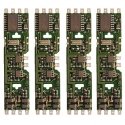 DA-SR DCC Control Decoder 4-Pack 1.3 Amp - Silent Running(TM) -- For Kato Drive & Athearn Genesis, HO, NCE Corporation 107