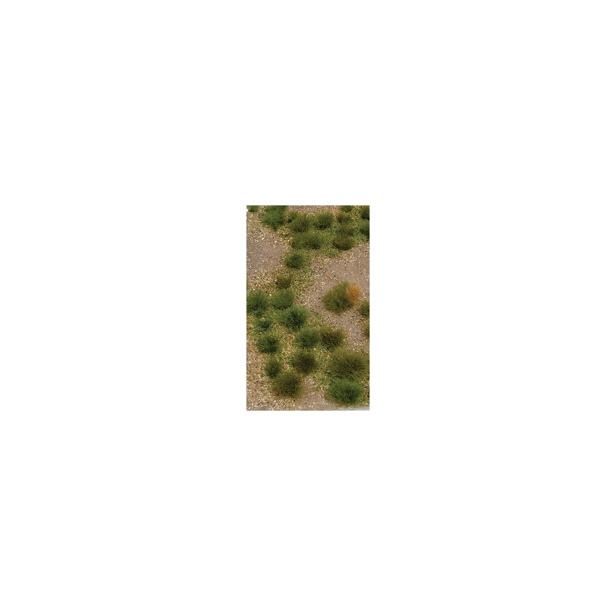 Grassland Mat (Earth Base w/Grassy Tufts) - 5 x 7′ 12.7 x 17.8cm Sheet -- Wild, ALL JTT Miniature Tree 95602