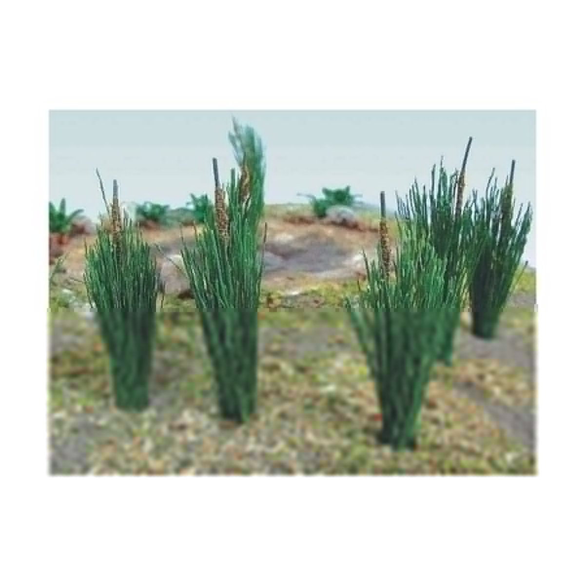Cattails -- 3/4′ 1.9cm pkg(24), HO Bachmann Industries 32505