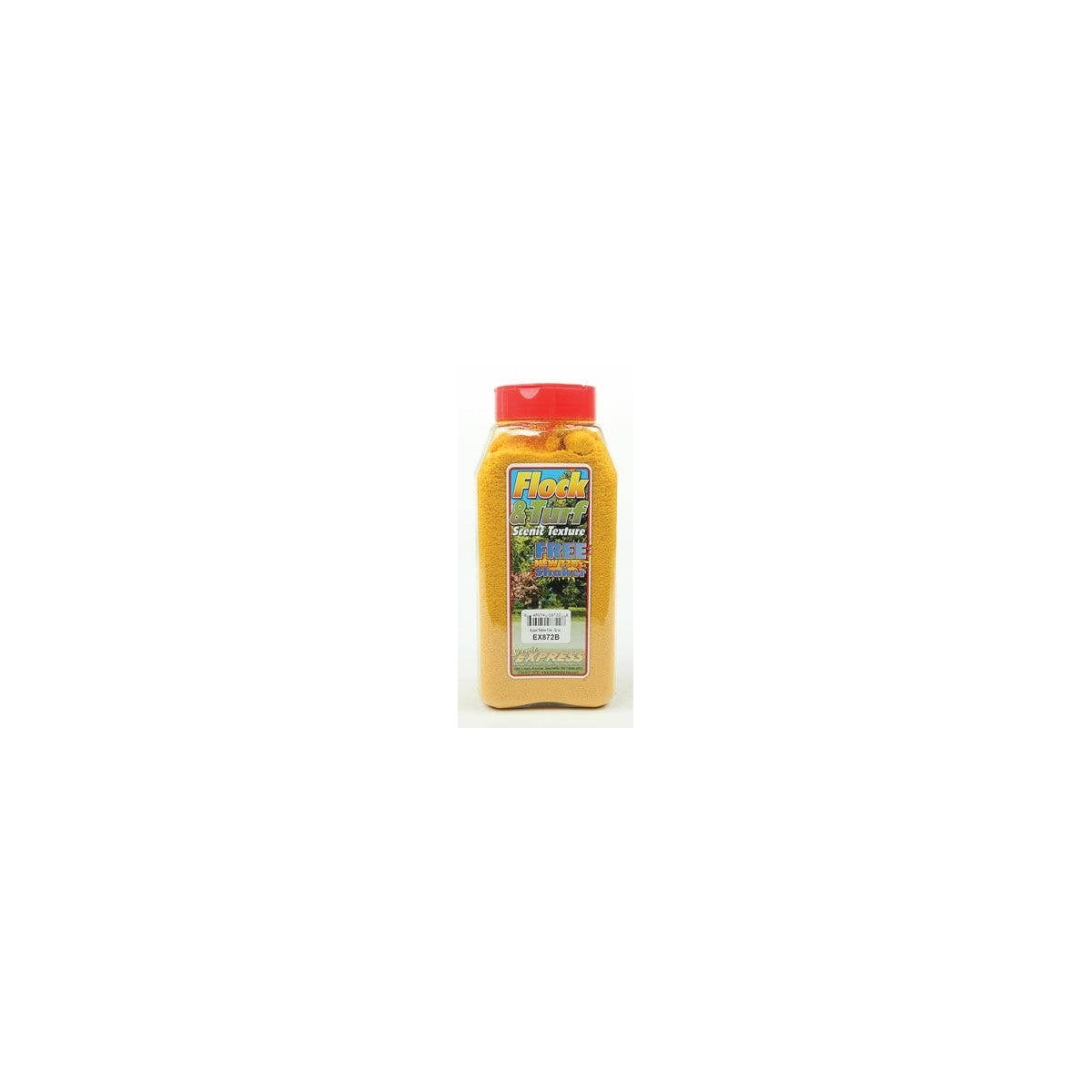Flock & Turf - Scenic Foams & Ground Textures - Autumn Tones - 32 Ounces -- Aspen Yellow - Fine, ALL Scenic Express 872B