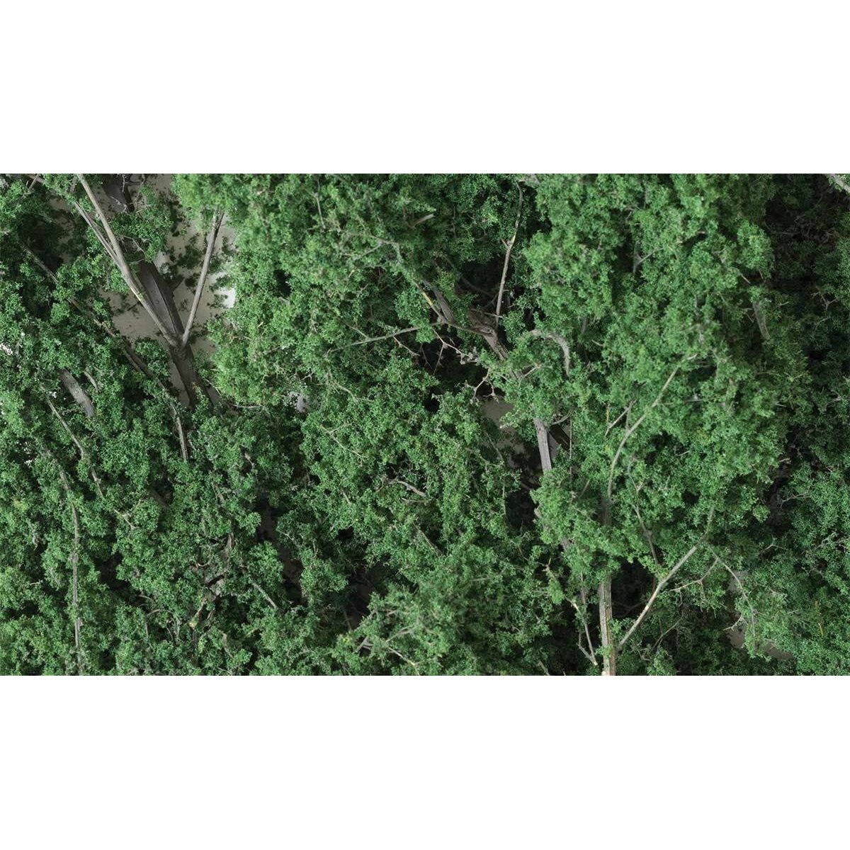 Fine Leaf Foliage(TM) - 75 Cu. In. 1.2 Cu. m. -- Dark Green, ALL Woodland Scenics 1130