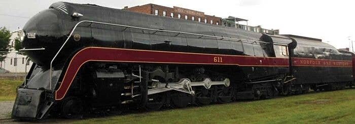 Railroad Decal Set -- Norfolk & Western Classs J 4-8-4 611, HO, Tichy Train Group 10269