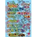 Graffiti Decal Set -- Modern Graffiti, N, Microscale Industries Inc 601523