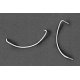 Caboose Grab Irons -- Curved - Ends & Sides pkg(5), HO, Detail Associates 6503