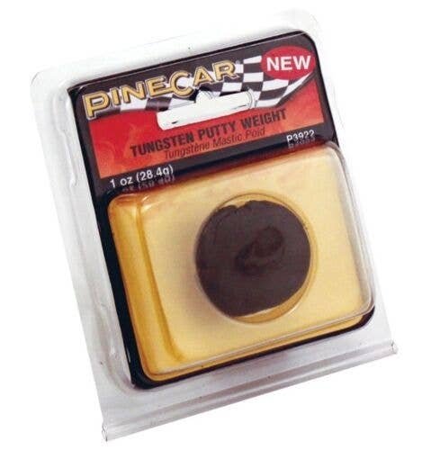 Tungsten Putty Weight - PineCar -- 1oz 28.3g, All Scales, Woodland Scenics 3922