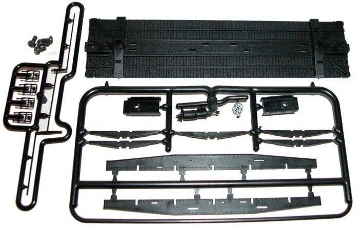 36′ Wood Boxcar Fishbelly Underframe Only w/Details, HO, Accurail Inc 130