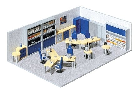 Building Interior Decoration, HO, Faller Gmbh 180545