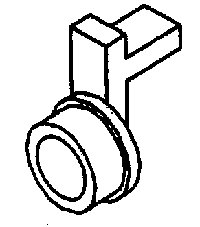 Pennsylvania, Penn Central & Conrail Caboose Marker Lights pkg(2), HO, Cal Scale 464