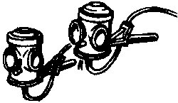 Steam Loco Marker Lights (Brass Castings) 1 Pair -- Standard Era including USRA, HO, Cal Scale 312