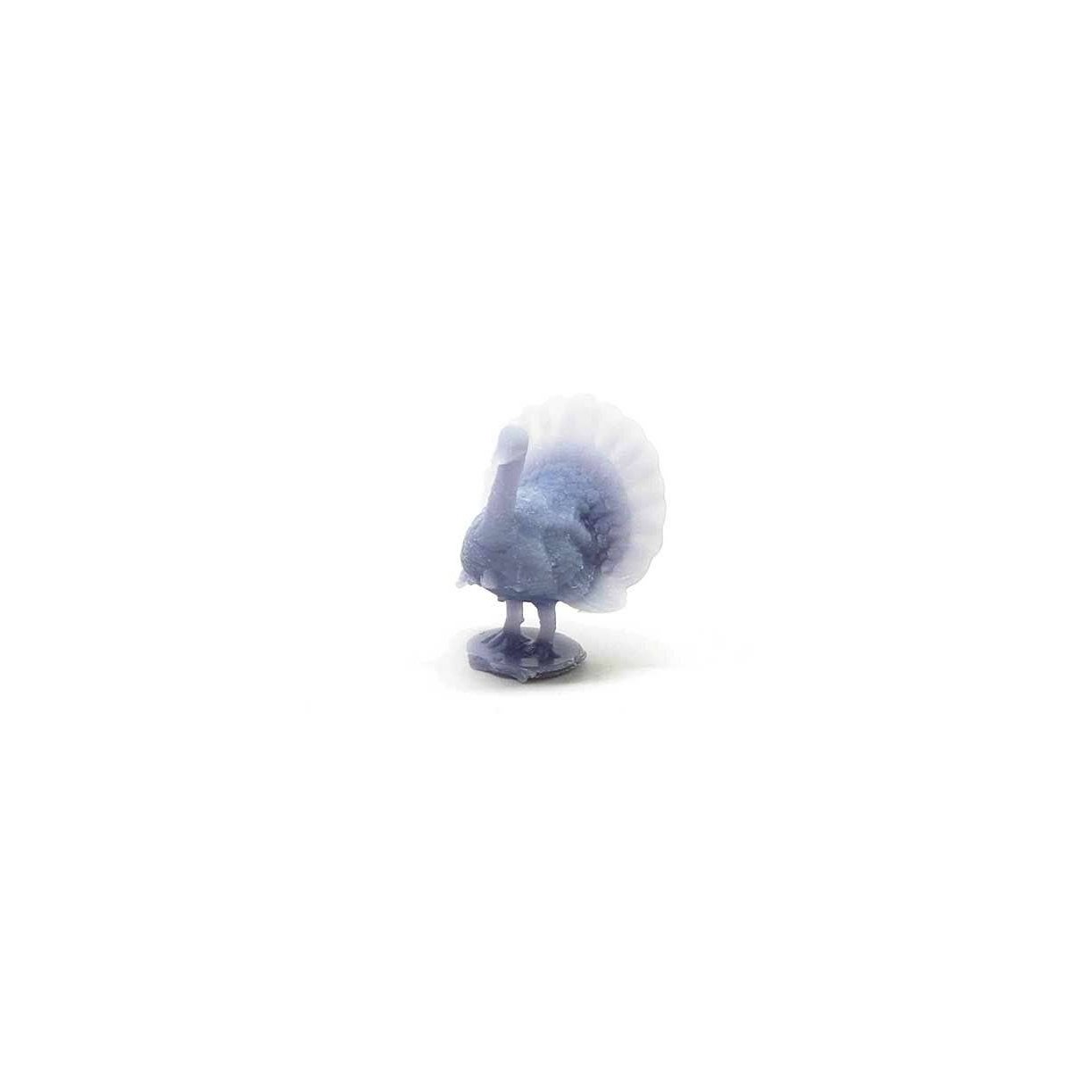 Tom Turkey -- Unpainted 3D Printed Figure, HO ALL SCALE MINIATURES 871307