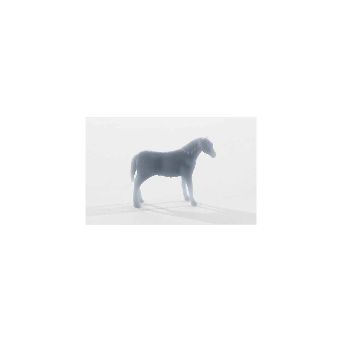 Horse -- Unpainted 3D Printed Figure, HO ALL SCALE MINIATURES 871953