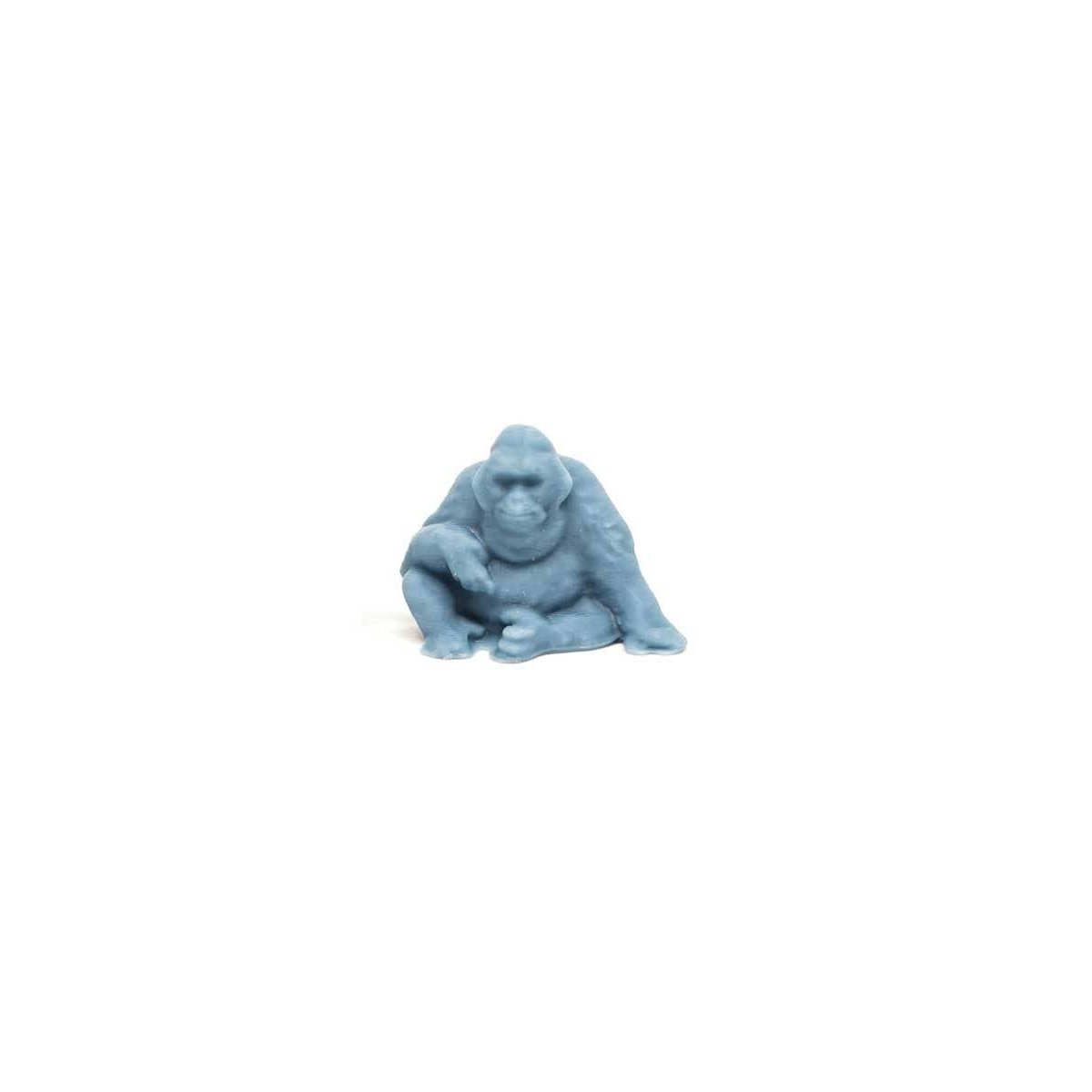 Unpainted 3D Printed Figures -- Orangutan pkg(5), HO ALL SCALE MINIATURES 870313