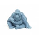 Unpainted 3D Printed Figures -- Orangutan pkg(5), HO, ALL SCALE MINIATURES 870313