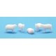 Sheep -- Unpainted 3D Printed Figures pkg(5), HO ALL SCALE MINIATURES 870963