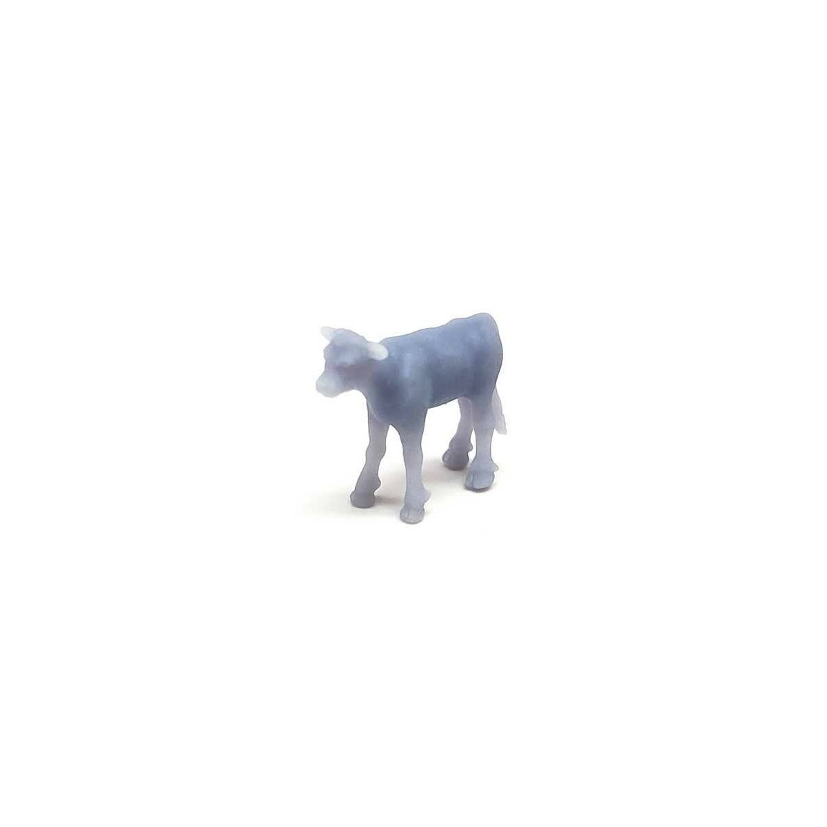 Calves -- Unpainted 3D Printed Figures pkg(5), HO ALL SCALE MINIATURES 870978