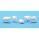 Sheep -- Unpainted 3D Printed Figures pkg(5), N ALL SCALE MINIATURES 1600963
