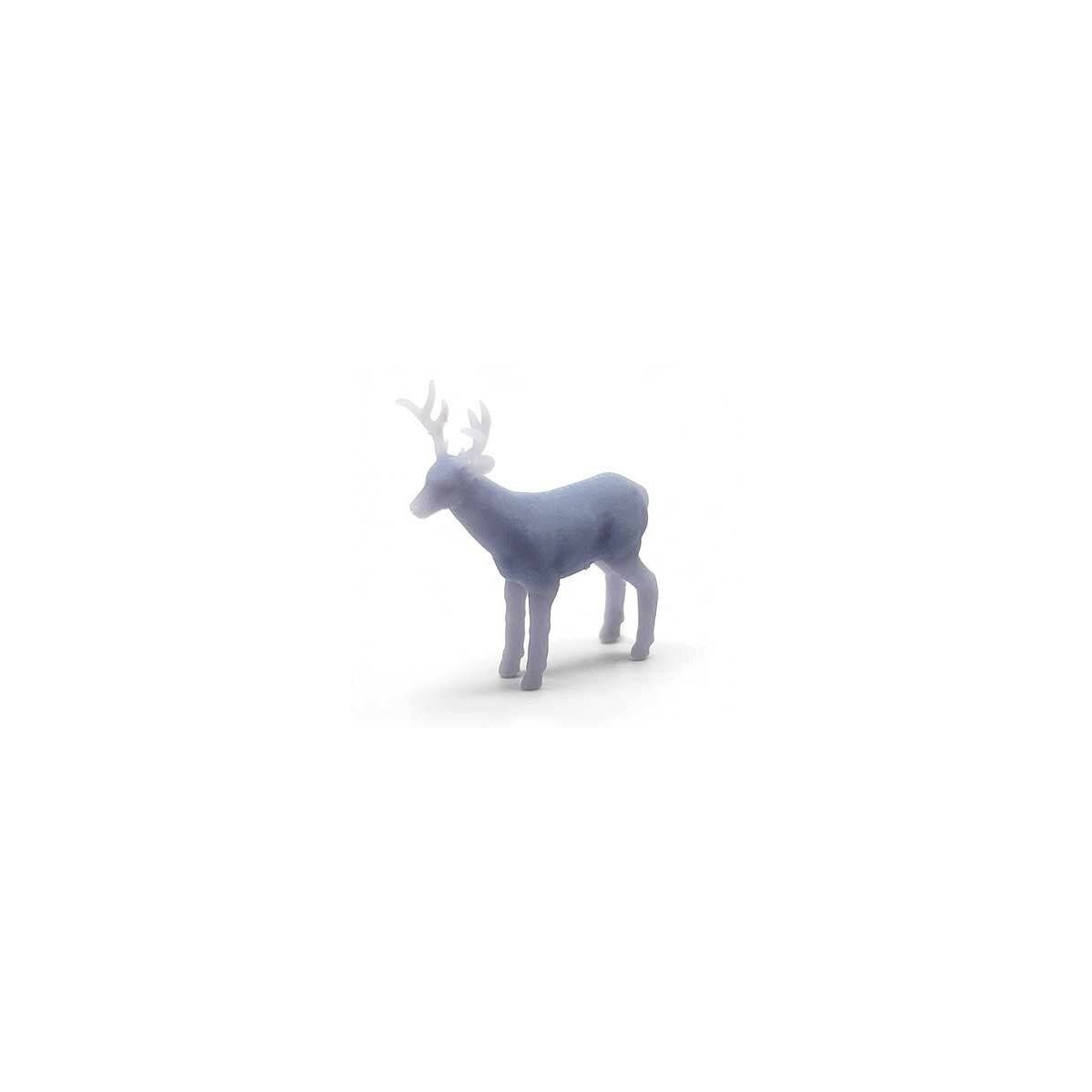 Buck Deer -- Unpainted 3D Printed Figure, HO ALL SCALE MINIATURES 871303