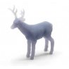 Buck Deer -- Unpainted 3D Printed Figure, HO ALL SCALE MINIATURES 871303