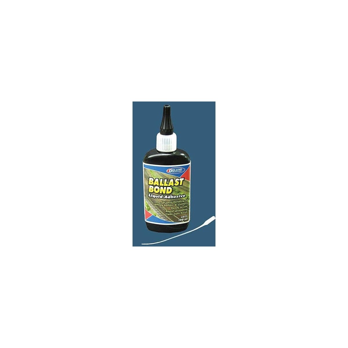 Ballast Bond Liquid Adhesive -- 3.4oz 100mL, All Scales, Deluxe Materials Ltd AD75