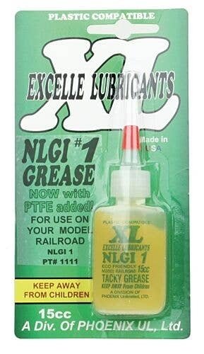 XL NLGI PTFE Grease 1 -- 1/2oz 14.8mL, All Scales, Excelle Lubricants 1111