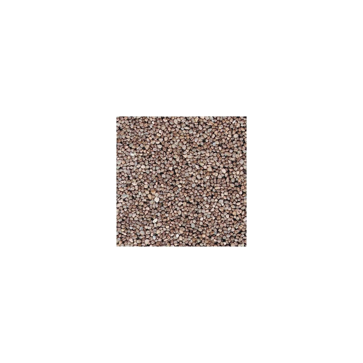 Coarse Ballast/Gravel -- Medium Brown 8-1/8oz 230g, HO Busch Gmbh & Co Kg 7064