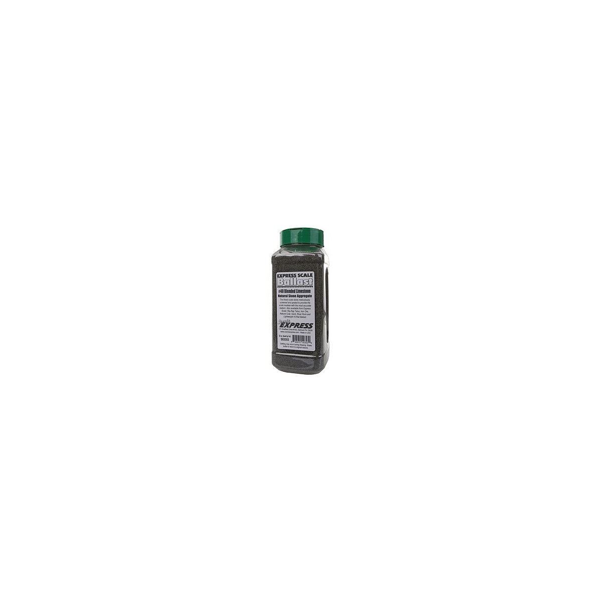 Natural Stone Ballast 40 -- Blended - 1 Quart .95L, HO Scenic Express SE0353