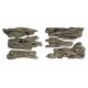 Shelf Rocks - Ready Rocks -- 4 Pieces, ALL Woodland Scenics 1136