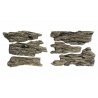 Shelf Rocks - Ready Rocks -- 4 Pieces, ALL Woodland Scenics 1136